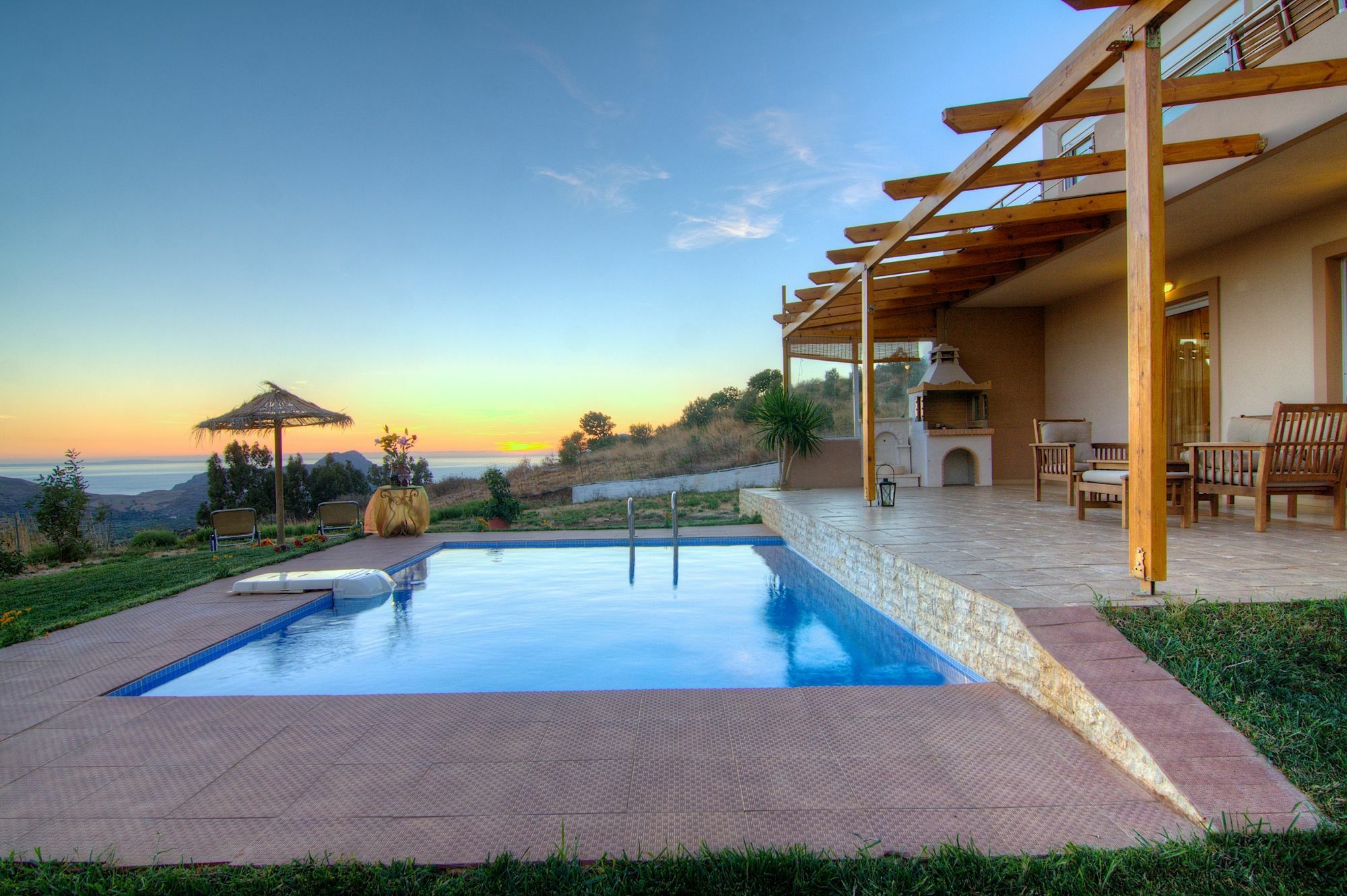 Villa Despina 1 Plakias Private Villa, Private Swimming Pool Garden,Amazing View Lefkogeia Bagian luar foto